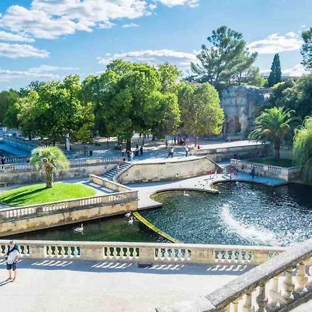 Appartement LE JAD Joli F2 proche Gare, Arènes avec terrasse privée à Nîmes Extérieur photo